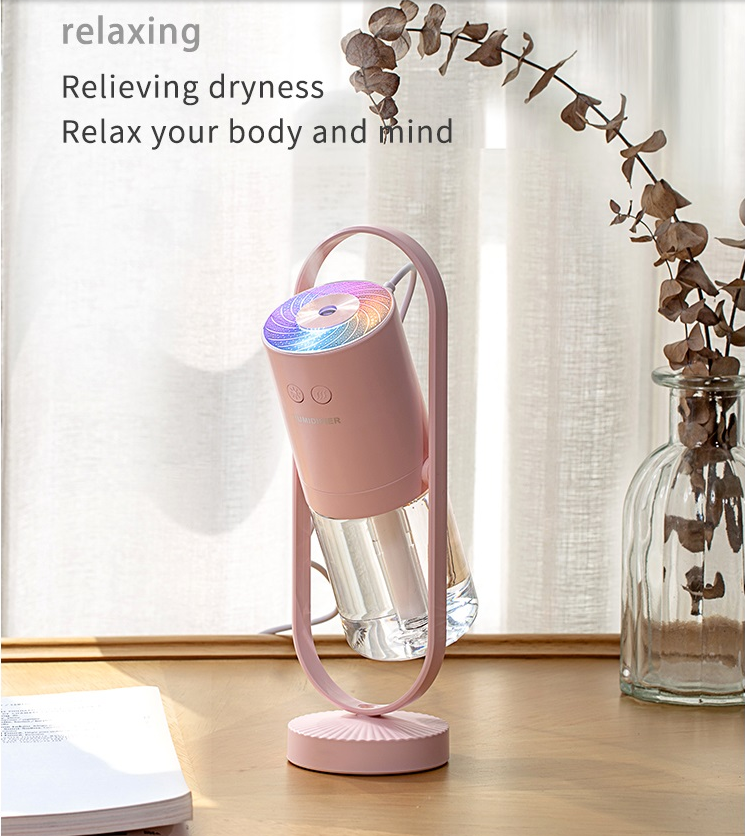 Magic Shadow USB Air Humidifier For dHome With Projection Night Lights Ultrasonic Car Mist Maker Mini Office Air Purifier